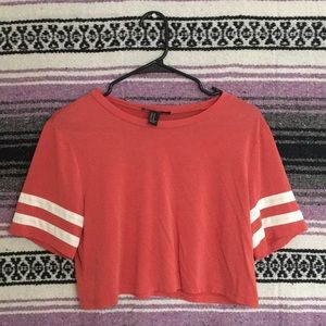 Girls Red crop top